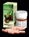 Venocaps - strengthen the blood vessels and blood circulation, eliminate swelling, especially in varicose veins, hemorrhoids, recommended vasculitis, 30 capsules
