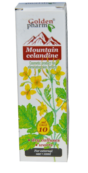 Schöllkraut Tinktur, 15ml, mehrere Kräuterextrakte, bei Warzen, Hornhaut, Papillomen, weichen Fibromen, gegen Bakterien, Viren, Pilze auf der Haut, desinfizierend