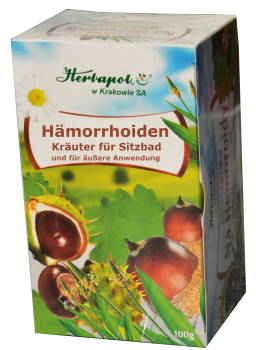 Kräutermischung bei Hämorrhoiden