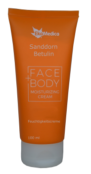 Moisturizing cream, 100ml for dry, mature skin with betulin and sea buckthorn extract