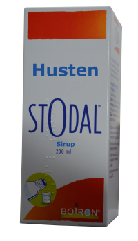 Stodal syrup, for coughs, colds, expectorant, 200ml, also for children from 6 years, homeopathic remedy,