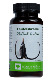 Devil's claw root extract, 60 capsules - for joint pain, rheumatism, indigestion, rain flow of lime, clean, supportive in prostate enlargement