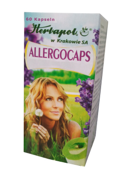 Allergocaps - gegen Pollen und Nahrungsmittelallergie, mit Extrakt der Perilla Samen, 30 Kapseln