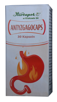 Anti-heartburn capsules - relieve stomach pains and irritation of mucous membranes - gastritis, improve digestion, 30 capsules