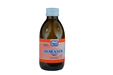 Borasol - solution for the skin for acne, pimples, small wounds, blemishes, 200g
