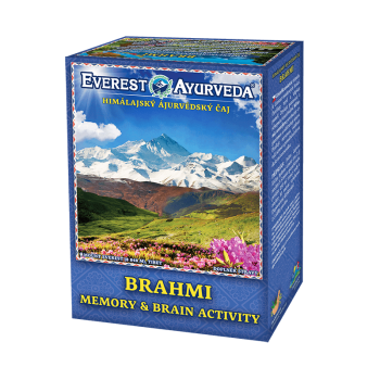 Brahmi, 100g, Ayurvedic herbal mixture for memory and brain performance, relaxes the blood vessels, increases blood flow, reduces stress
