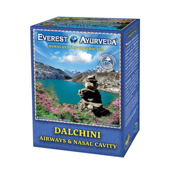 Dalchini - Ayurvedic loose tea, 100g for infections in the airways and sinuses, fights bacteria and viruses, clears sinuses, dissolves phlegm, reduces fever, made in Nepal