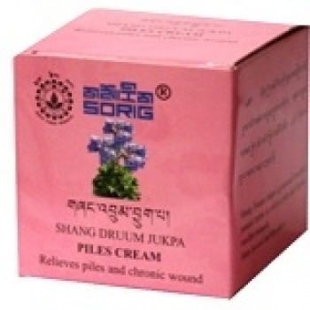 Shang Druum Jukpa - tibetische Salbe für Hämorrhoiden und schlecht heilende Wunden, Dose 40g