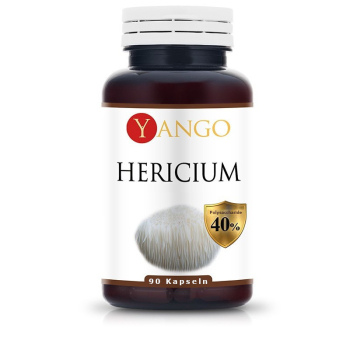 Hericium - for stomach pain, gastritis, gastritis, improves memory, concentration, for the regeneration of nerve damage, preventing Heicobacter pyliri and tumors in the gastrointestinal tract, 60 capsules