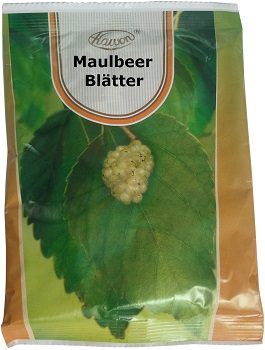 Maulbeerblätter Tee, Weiße Maulbeere,  geschnitten - senken Blutzuckerspiegel, helfen gesund abzunehmen, Packung loser Blätter, 50g