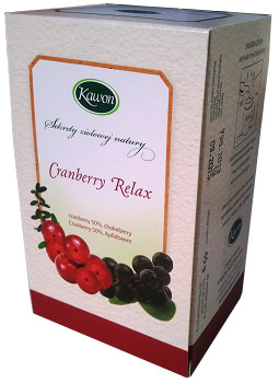 Cranberries (cranberries) tea relaxation - with the color of a good wine and valuable Bioaktivstoffen, protects against atherosclerosis, tumors, Harnweginfekten, affects strengthening the immune system, 20 tea bags x 3g, 60g