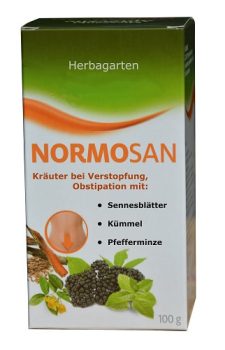 Normosan, Kräutermischung mit Faulbaumrinde und Senna, bei Verstopfung, Obstipation, 100g