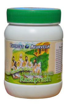 Ayurvedic herbal paste Rasaprash, 200g, generally strengthening, for the immune system, rejuvenating elixir, for infections, colds, against stress, calms