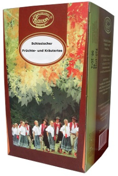 A Silesian fruit and herbal tea for a slim figure, optimizes the metabolism, revitalizes, metabolises the metabolism, 20 tea bags x 3g, 60 g