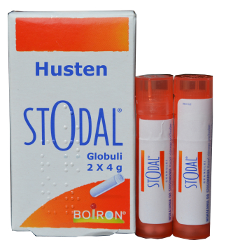 Stodal globuli - effectively cure cough, expectorant, accelerate recovery from cold, 2 doses x 4g, suitable for children over 6 years, homeopathic remedy, very productive
