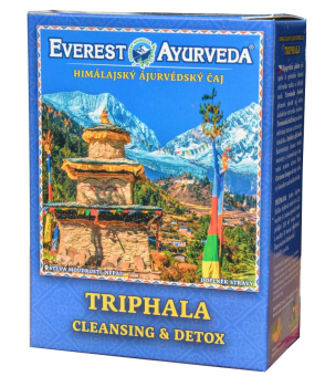 Triphala plus 5 herbs, Ayurvedic herbal blend, 100g, cleanses and detoxifies, reduces inflammation and skin disorders