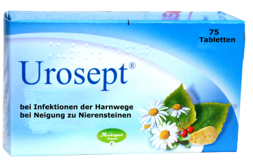 Urosept, 60 herbal tablets