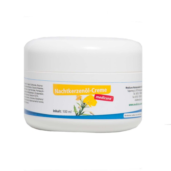 Cream with Evening Primrose Oil with Gamma Linolenic Acid Brakes Eczema, Scaling, Prevents Dry Skin, Urea and Shea Butter Braking Dehydration of the Skin