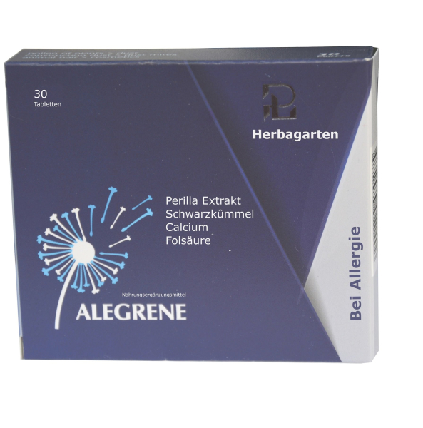 Allergie natürlich bekämpfen – Perilla Samen Extrakt, hochdosiert, beseitigt Allergie ohne Nebenwirkungen, 30 Tabletten