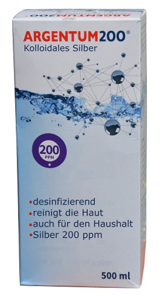 Kolloidales Silber 200ppm,  Desinfektionsmittel, bei Akne, Gesichtsbehandlung, unreiner Haut