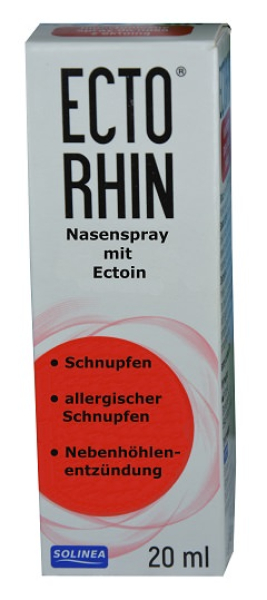 Ectorhin Spray, 20ml, mit Ectoin bei Allergie, Schnupfen, Nebenhöhlenentzündung