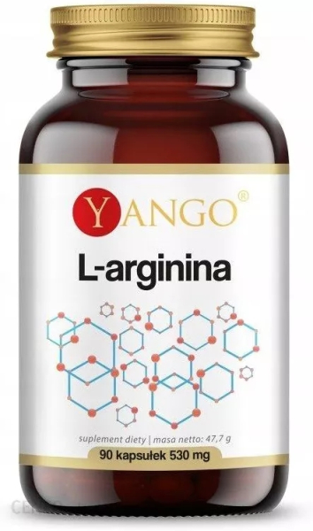 L-arginine, 60 capsules Lowers blood pressure, prevents platelet aggregation, increases insulin release and insulin tolerance, for good prostate blood flow