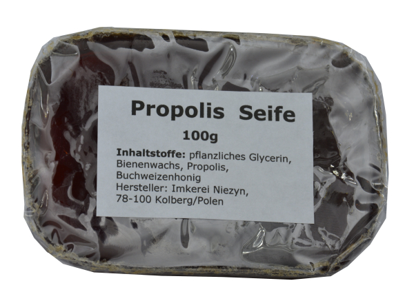 Propolis Seife bekämpft Bakterien, Pilze, Viren auf der Haut