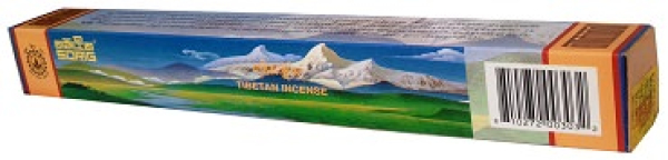 Tibetan Medicine - Incense Incense 20 Pcs against stress and for meditation