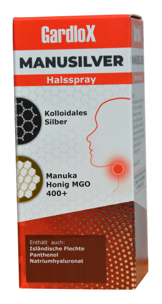 Halsspray, kolloidales Silber, gegen Viren, Bakterien, Halsentzündung, nebenwirkungsfrei, geeignet für Kinder, Schwangere