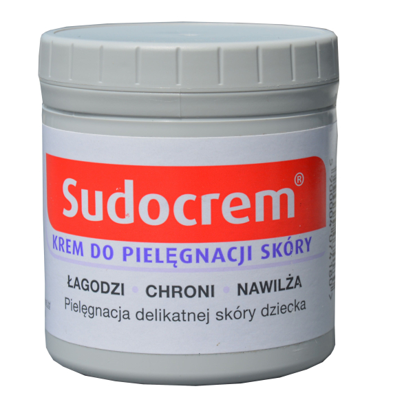Sudocrem 250g, antiseptic skin protection cream, water-repellent, for skin inflammation, decubitus, irritated baby skin
