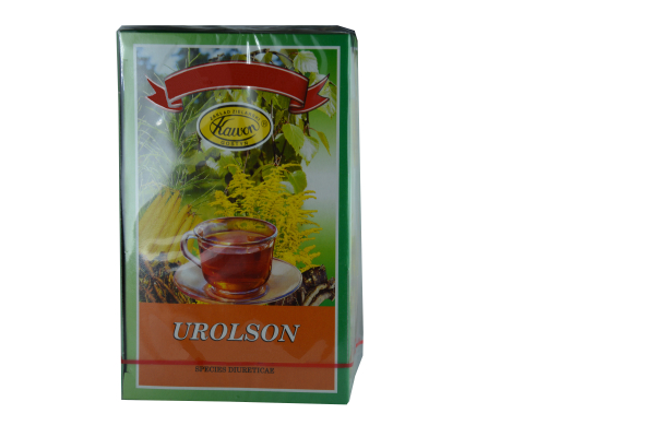 Urolson, 6 diuretic herbs, 30 x 2g, 60g, for kidney stones, kidney sand, high uric acid, excrete toxins, metabolic products.