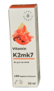 Vitamin K2 mk7 aus Natto, Tropfen 30ml, 3 Monate Packung, für gute Kondition der Knochen und Blutgefäße