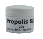 Propolis Salbe, 10g - bekämpft Bakterien, Viren, Pilze, bei Herpes, Wunden, Hautunreinheiten, Akne, Pickel, Imkererzeugnis